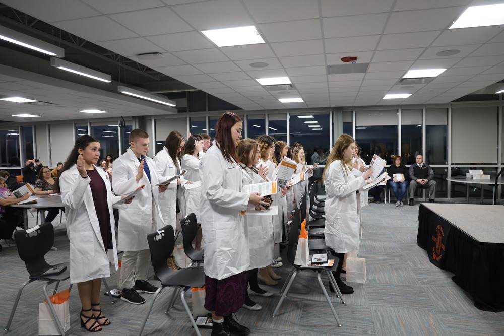 First White Coat Ceremony at McHenry High School