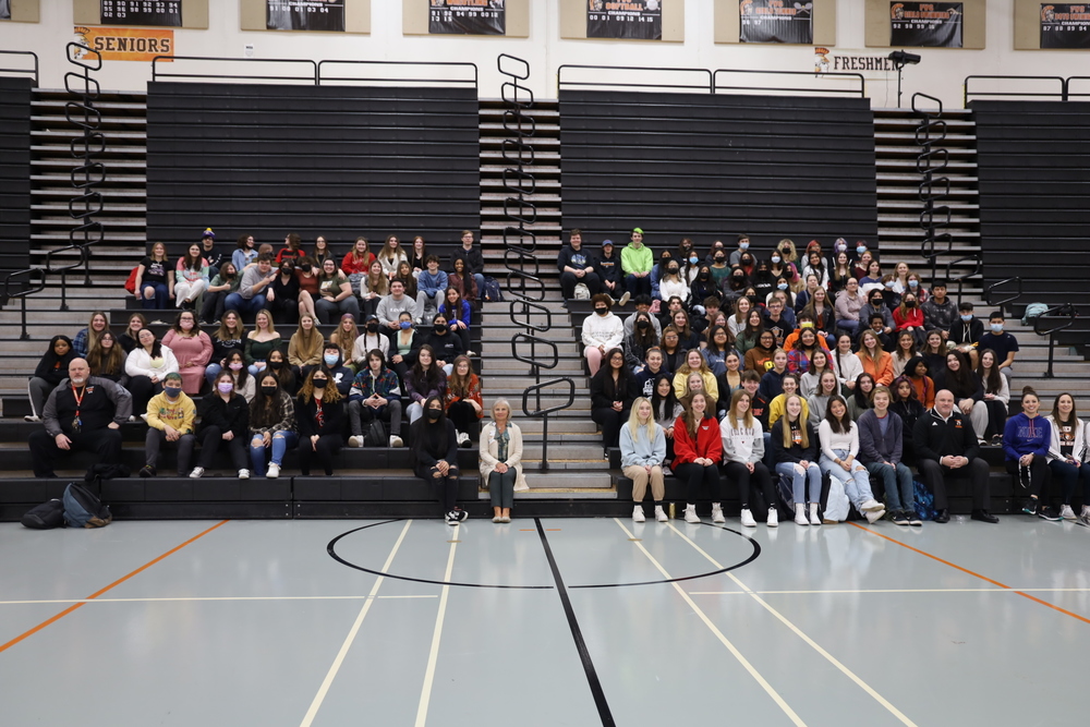 MCHS celebrated 167 students who  completed CPR/AED certification