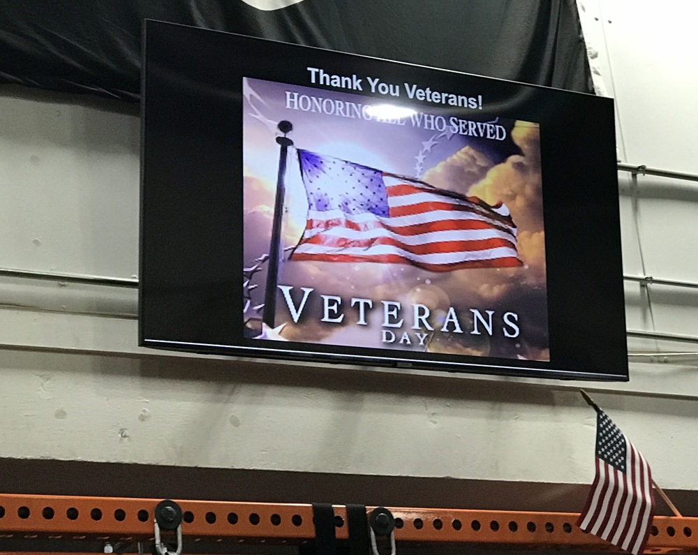 McHenry Strength veterans display