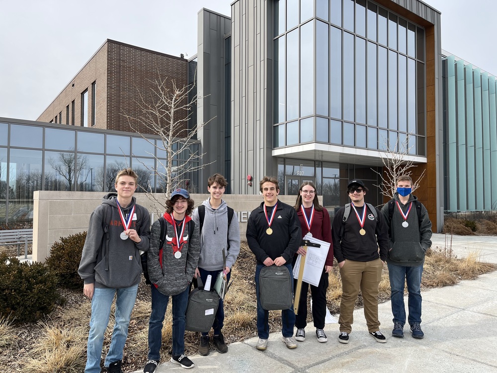 MCHS medalists in IDEA competition