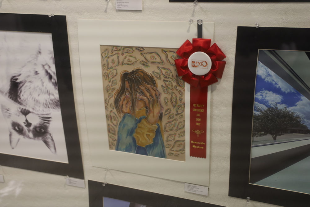 An example from the 2022 Fox Valley Conference Art Show