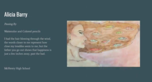 Virtual Tri-Conference Art Show highlights art from area students
