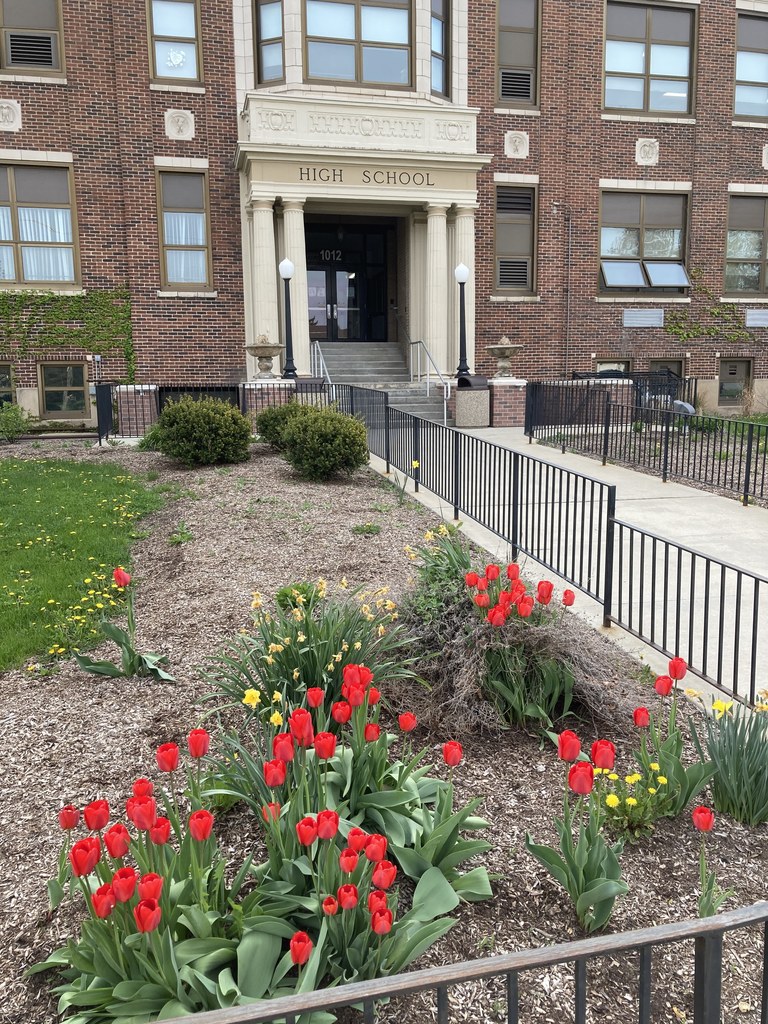 East Campus is blooming