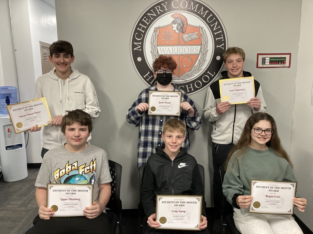 Freshmen Campus- Students of the Month