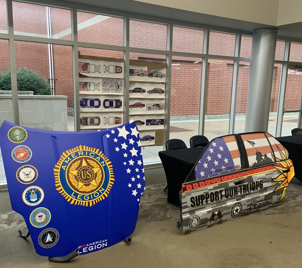 2022 car wrap design project made by McHenry High School students