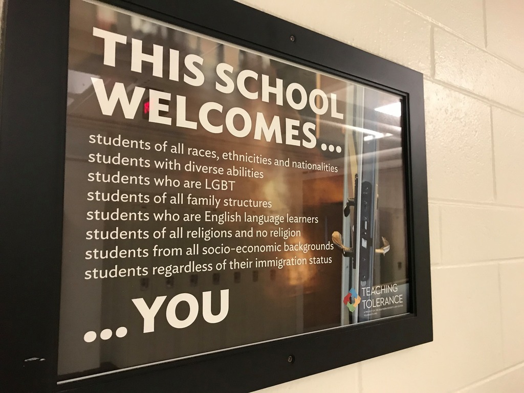 This school welcomes...